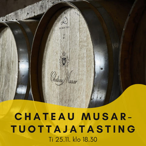 Chateau Musar – Libanonin legenda -tuottajatasting ti 25.11. klo 18.30